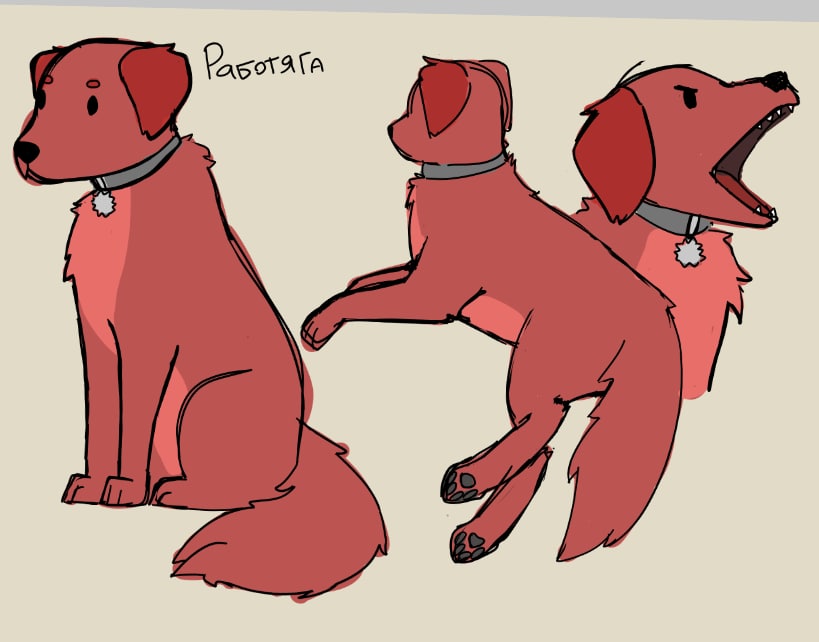 Rabotyaga's first character design